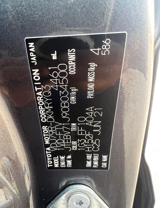 2021 Toyota Land Cruiser 4.5L Diesel 4WD